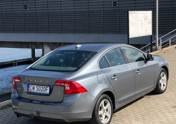 Volvo S60 cena 64900 przebieg: 179000, rok produkcji 2017 z Włocławek małe 704